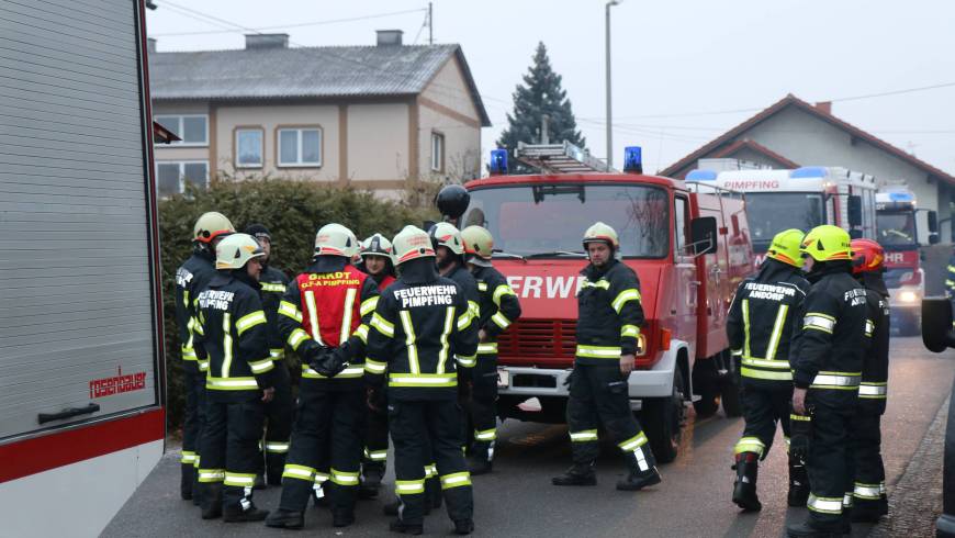 Kellerbrand in der Eggerdinger Straße