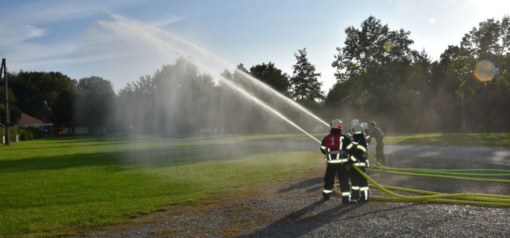 Grundausbildung der 4 Andorfer Feuerwehren