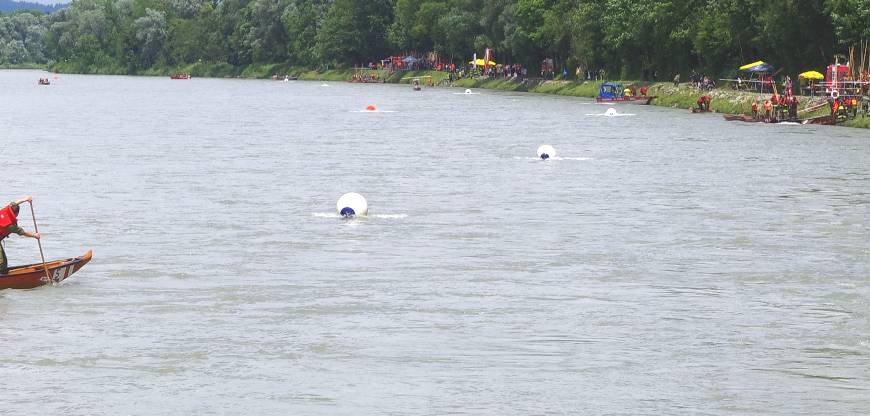 Jubiläum auf der Salzach