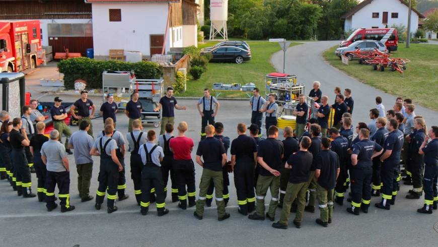 Monatsübung mit GSF St. Marienkirchen