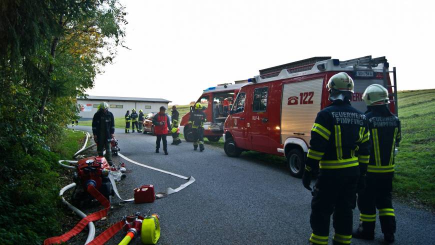 Herbstübung in Lambrechten