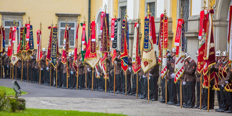 Jugend bei 150-jährigem Jubiläum des Landesfeuerwehrverbandes