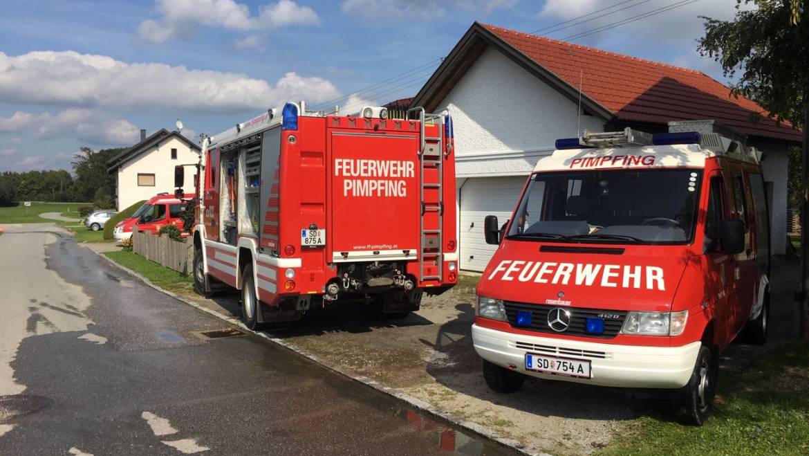 Monatsübung Brand Einfamilienhaus