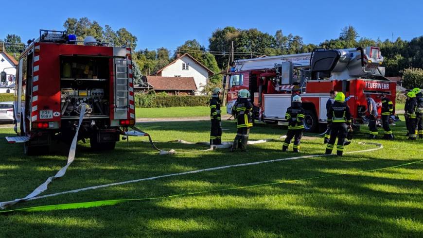 Grundausbildung der Andorfer Feuerwehren