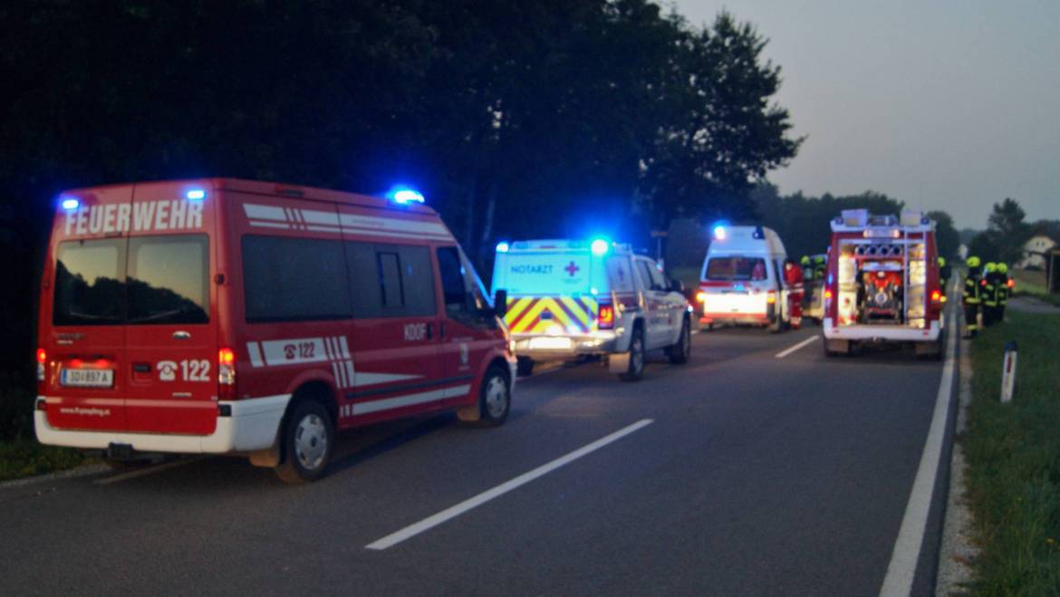 Verkehrsunfall auf der AL 514