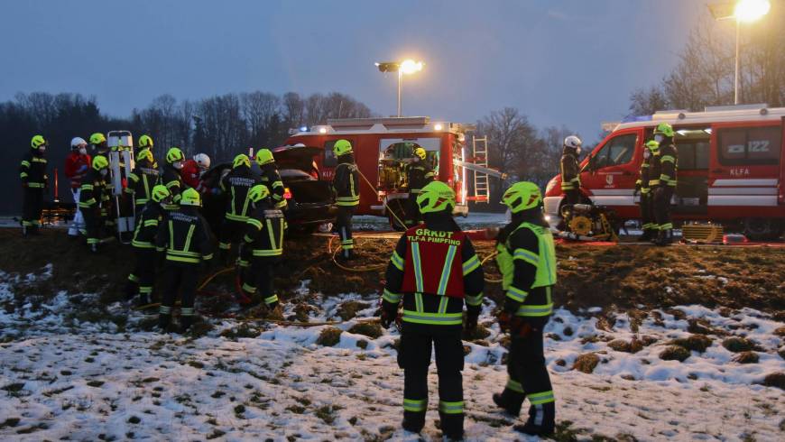 Schwerer Verkehrsunfall auf der AL 514