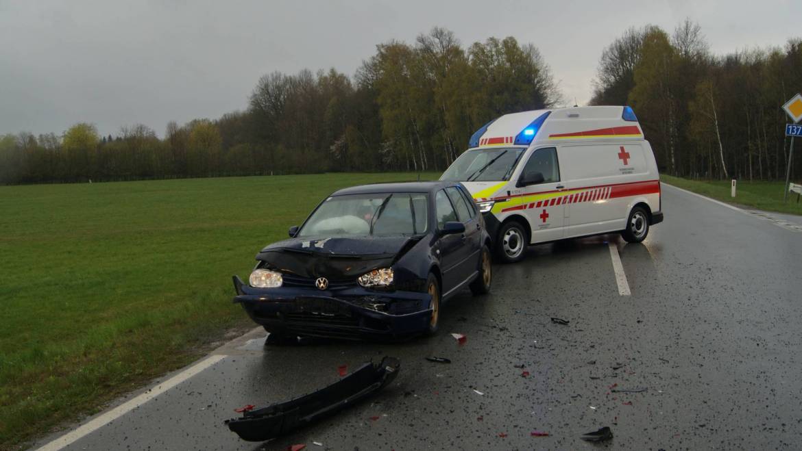 Verkehrsunfall auf der B137