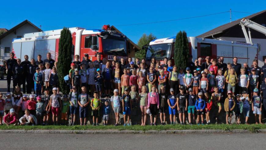 Ferienpassaktion der 4 Andorfer Feuerwehren