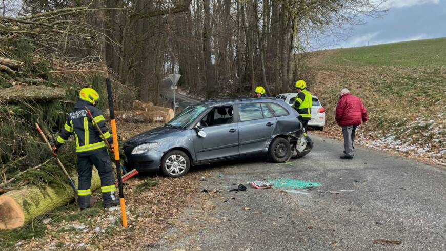 Verkehrsunfall nach Vorrangverletzung