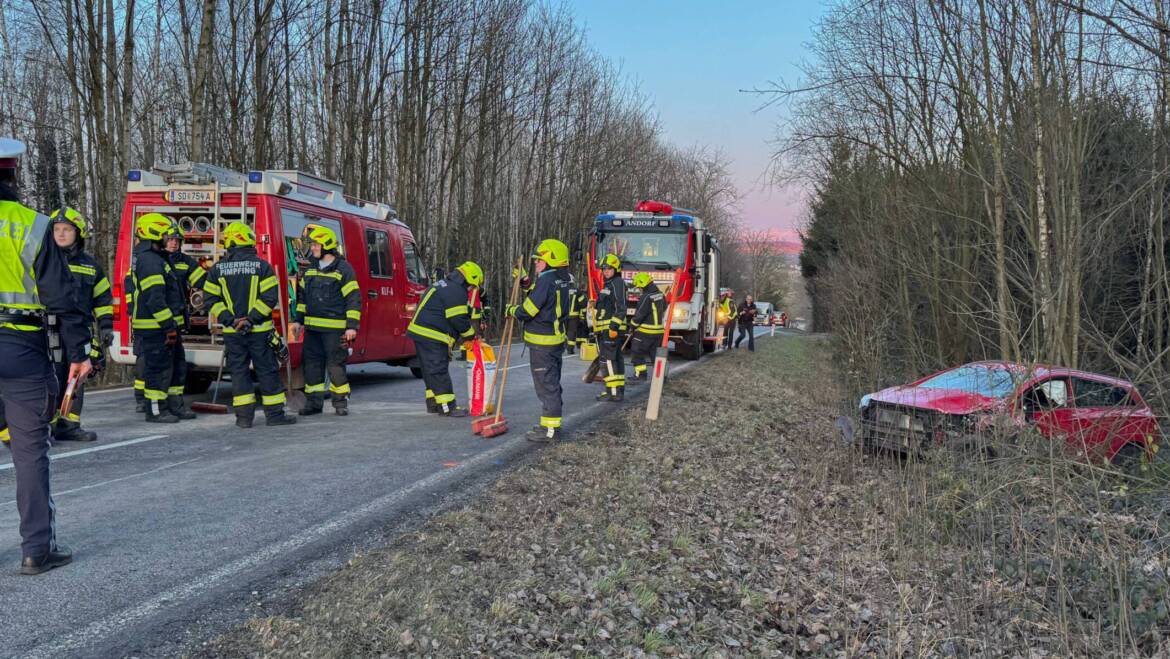 Verkehrsunfall im Oberholz