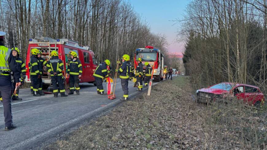 Verkehrsunfall im Oberholz