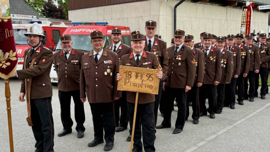 130-Jähriges Jubiläum der Feuerwehr Pimpfing