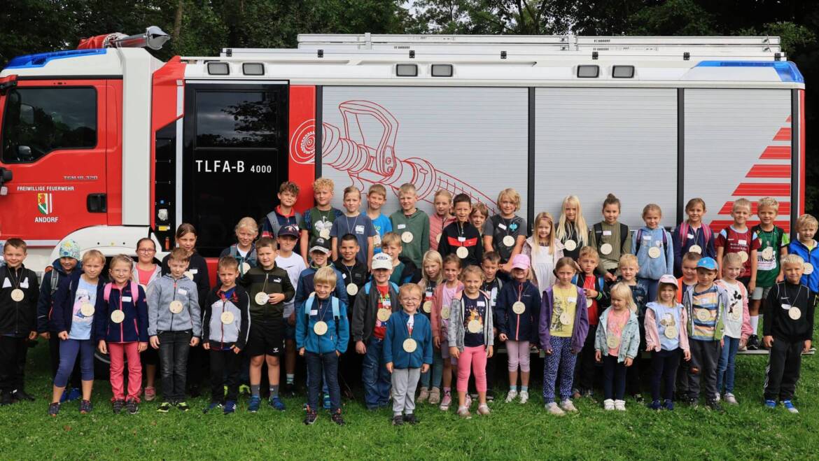 Ferienpassaktion der 4 Andorfer Feuerwehren