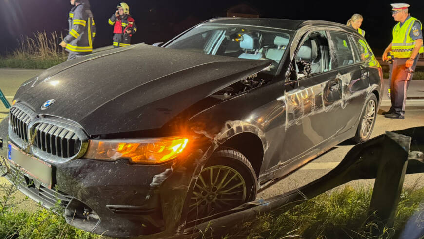 Verkehrsunfall auf der B137