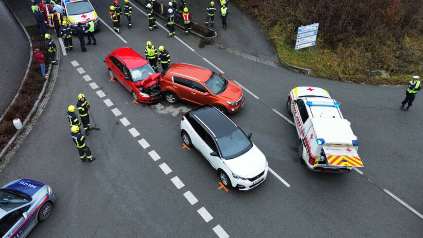 Verkehrsunfall auf der AL514