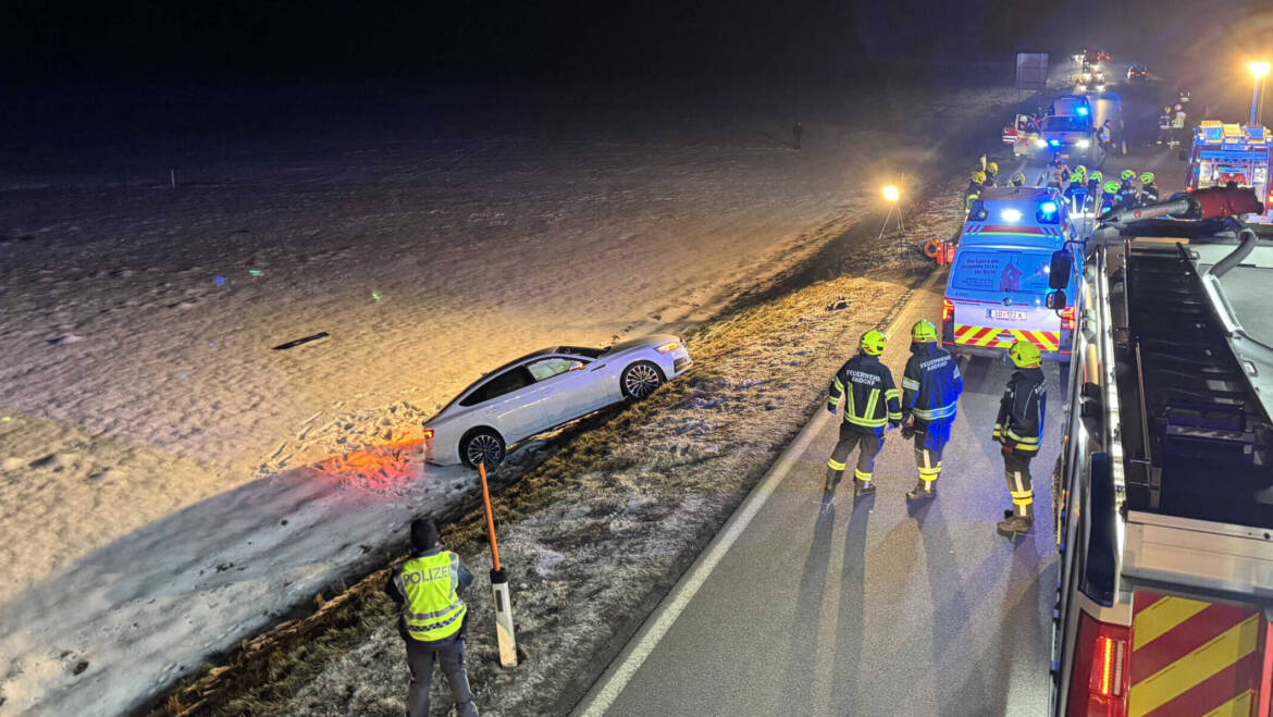 Verkehrsunfall auf der B137