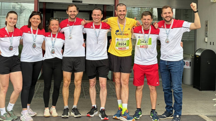 Feuerwehr läuft – starke Leistungen beim Linz Marathon 2026