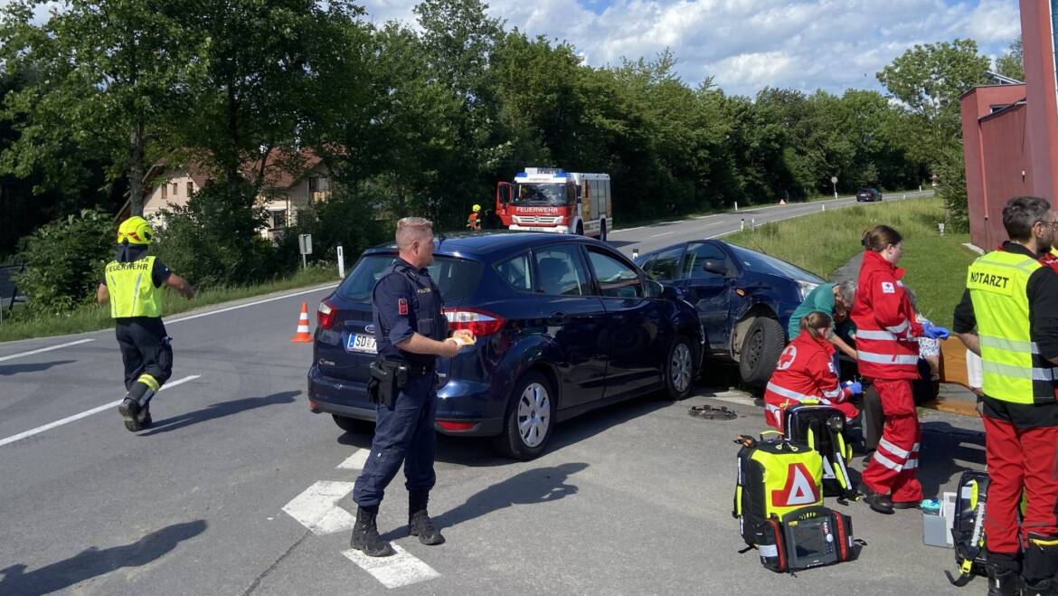 Verkehrsunfall auf der AL514
